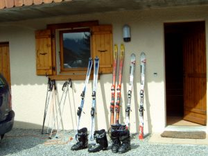 Skies voor vakantiehuis La Tulipe in Verchaix in de Vallée du Haute Giffre in het Grand Massif